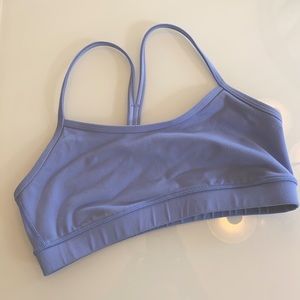 Lululemon periwinkle sports bra, size 6